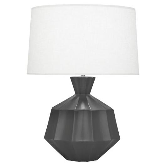 Matte Ash Orion Table Lamp by Robert Abbey