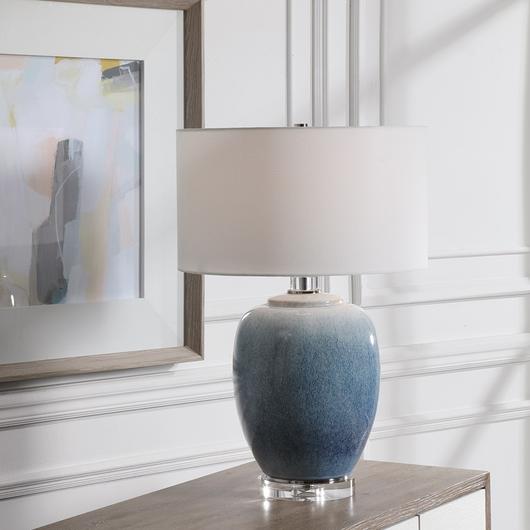 Blue Waters Ceramic Table Lamp by Uttermost