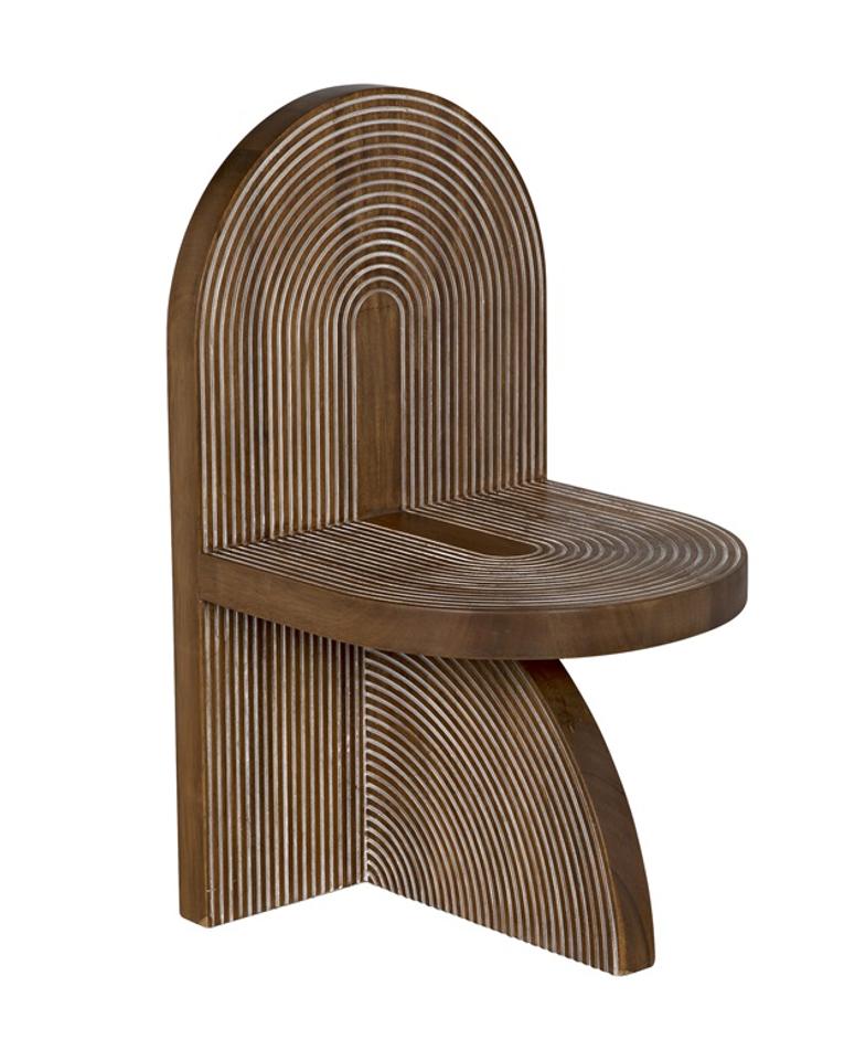 Jupiter Chair, Dark Walnut by Noir Furniture