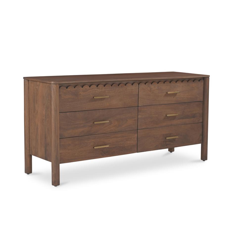 Wiley Dresser Vintage Brown by Moes Home
