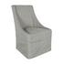 Warwick Upholstered Rolling Dining Chair Granite by Classic Home