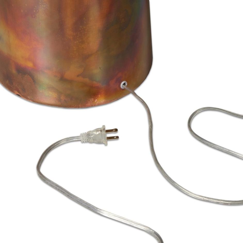 Romani Floor Lamp - Iridescent Acid Wash by Four Hands