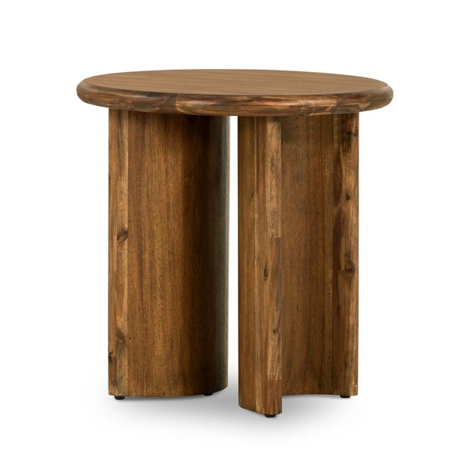 Paden End Table - Seasoned Brown Acacia by Four Hands