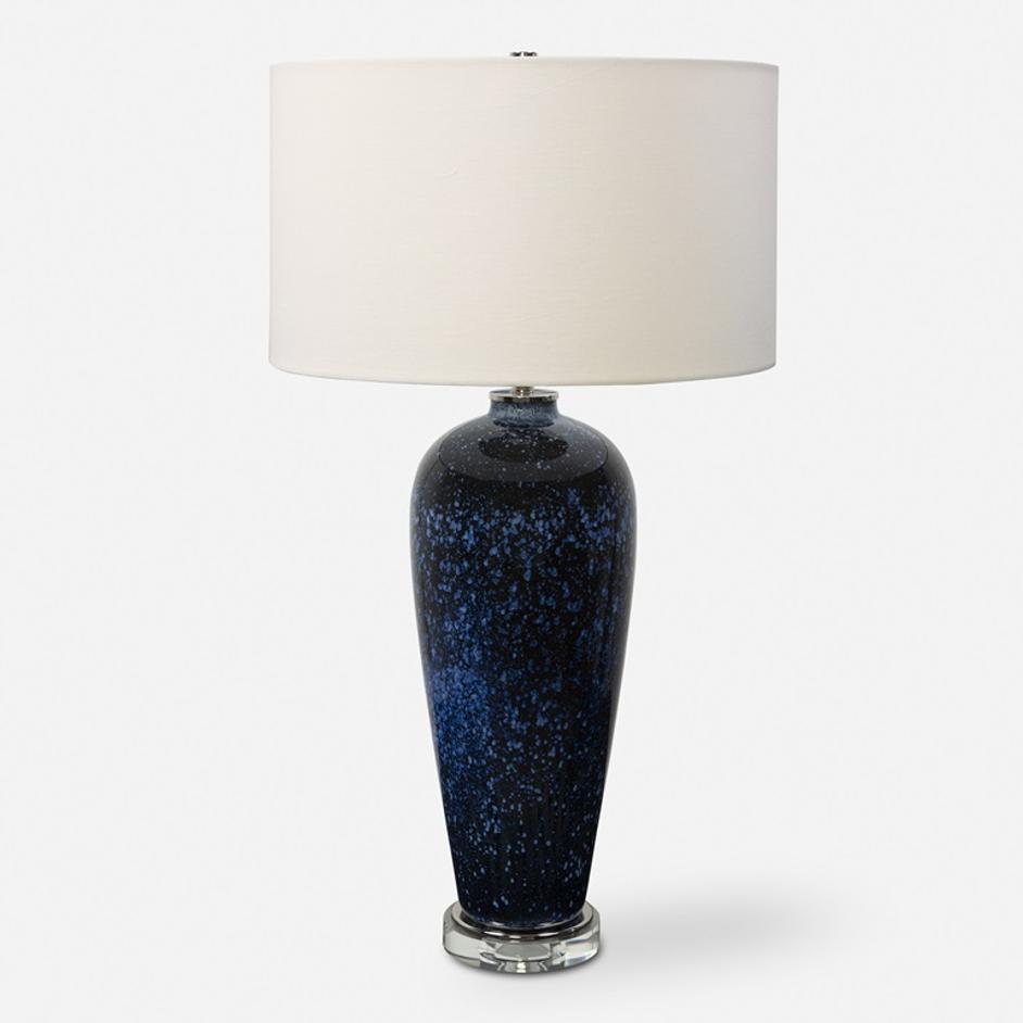 Stargazer Cobalt Navy Table Lamp by Uttermost