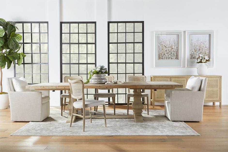 Monastery Extension Dining Table by Essentials For Living