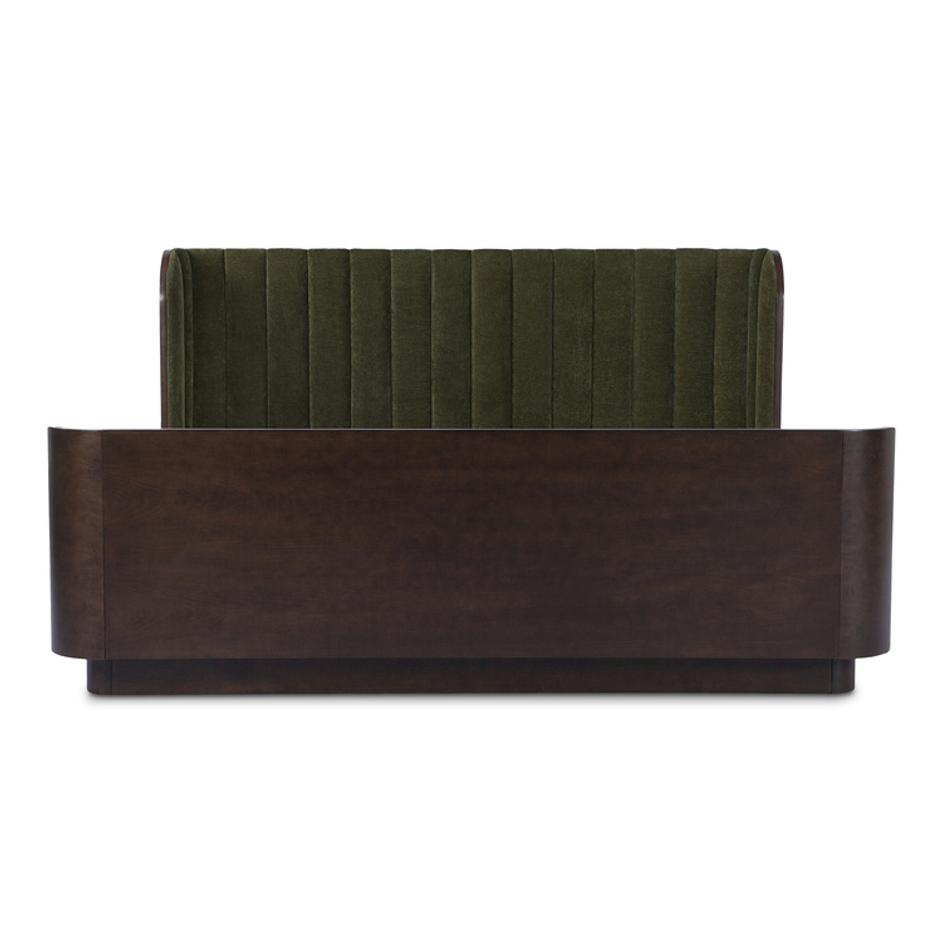 Scarlette King Bed Cedar Green by Moes Home