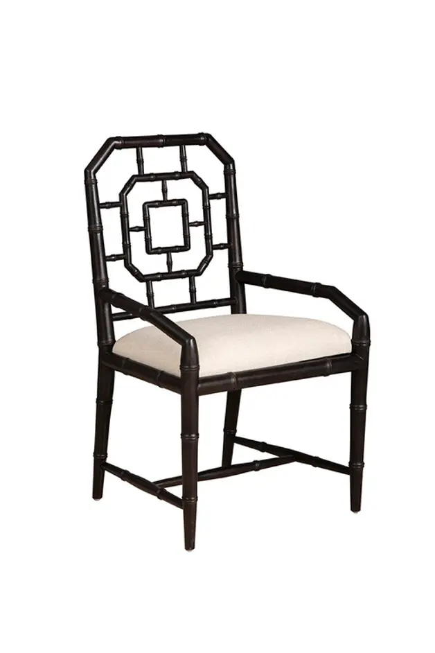Black Lahara Chair by Furniture Classics