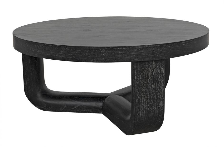 Joel Coffee Table, Cinder Black by Noir Furniture