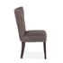 Rebecca Charcoal Linen Dining Chair by Home Trends & Design
