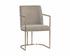Rayla Dining Armchair - Belfast Oyster Shell by Sunpan