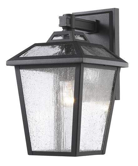 Bayland 1 Light Outdoor Wall Light in Black Finish by Z-Lite