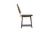 Smoothed Dining Chair, Natural, Black Base by Phillips Collection
