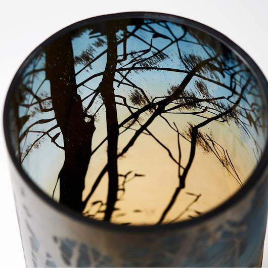 Miombo Vase in Green and Blue by Cyan Design