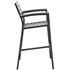 Vermont Outdoor Patio Bar Stool In Brown Gray by Modway Furniture