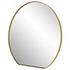 Cabell Small Brass Mirror by Uttermost