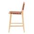 Marco PU Counter Stool, Ochre Brown by New Pacific Direct