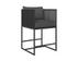 CRETE COUNTER STOOL - DARK GREY - GRACEBAY GREY by Sunpan