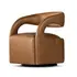 Hawkins Swivel Chair In Sonoma Butterscotch by FOUR HANDS