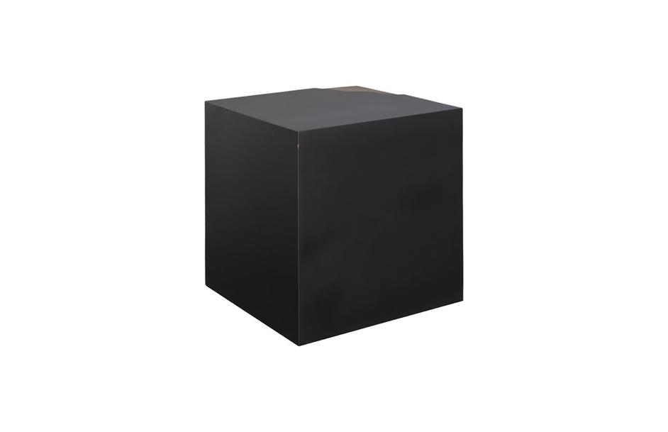 Cornered Side Table, Natural, Iron by Phillips Collection