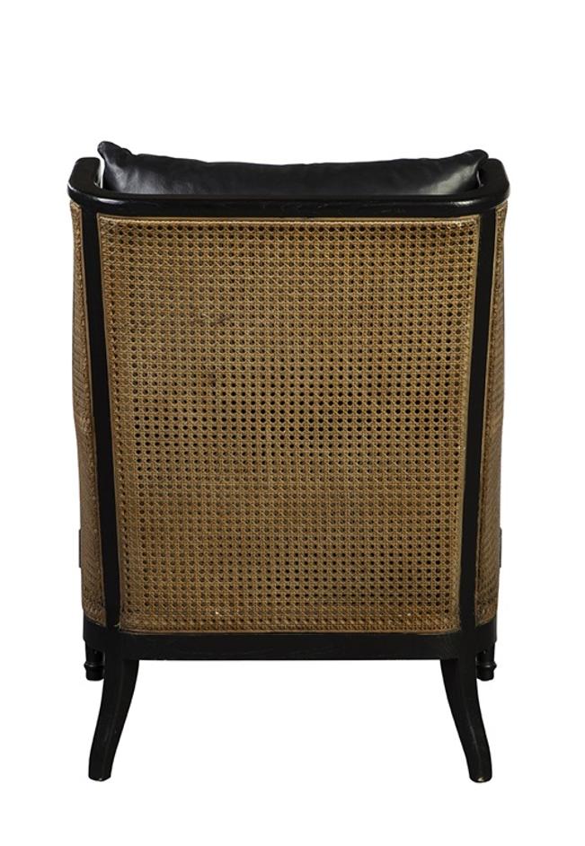 Black Tova Occasional Chair by Furniture Classics