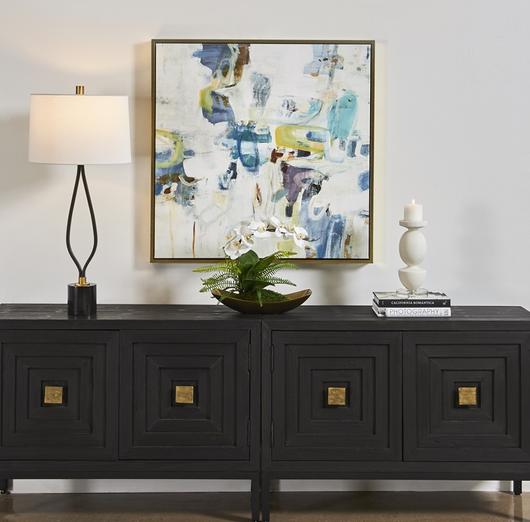 Rolling Onward Framed Abstract Art by Uttermost