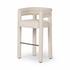 Tacova Bar Stool in Florence Cream by FOUR HANDS