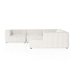 Langham Channeled 6-Piece Sectional - Fayette Cloud by Four Hands