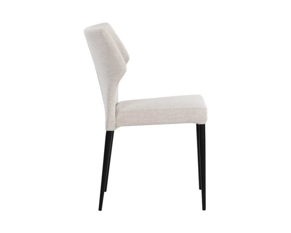 JAMES STACKABLE DINING CHAIR - CITY BEIGE by Sunpan