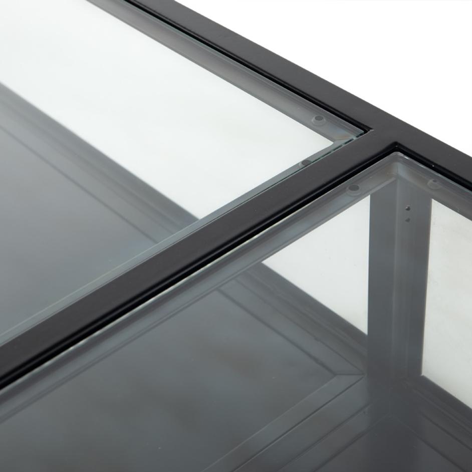 Shadow Box Sideboard In Black by FOUR HANDS