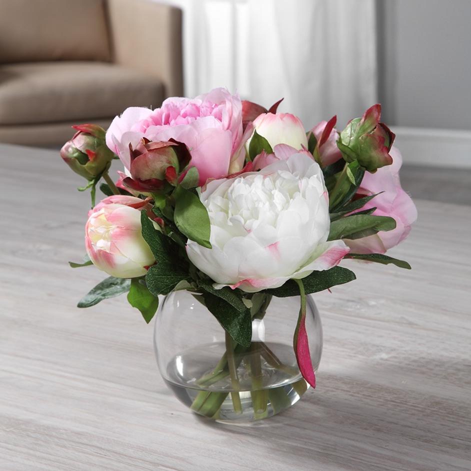 Blaire Peony Bouquet by Uttermost
