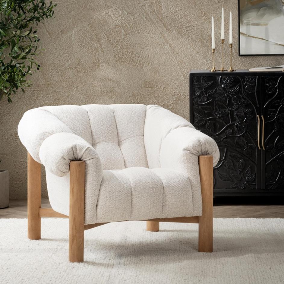 Sansa Upholstered Accent Chair by Classic Home