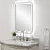 Crofton Lighted Nickel Vanity Mirror by Uttermost