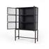 Spencer Curio Cabinet-Drifted Black by FOUR HANDS