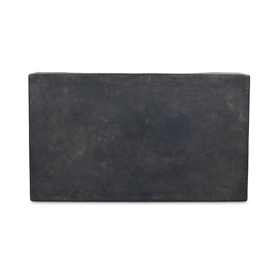 Palumbo Outdoor Coffee Table - Distressed Bronze by Four Hands