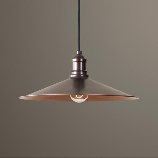Barnstead 1 Light Copper Pendant by Uttermost