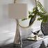 Contour Metallic Glass Table Lamp by Uttermost