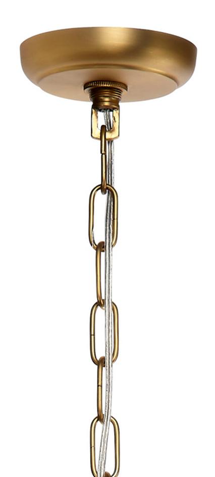 Magnolia 10-Light Quartz Glass Chandelier by Jamie Young