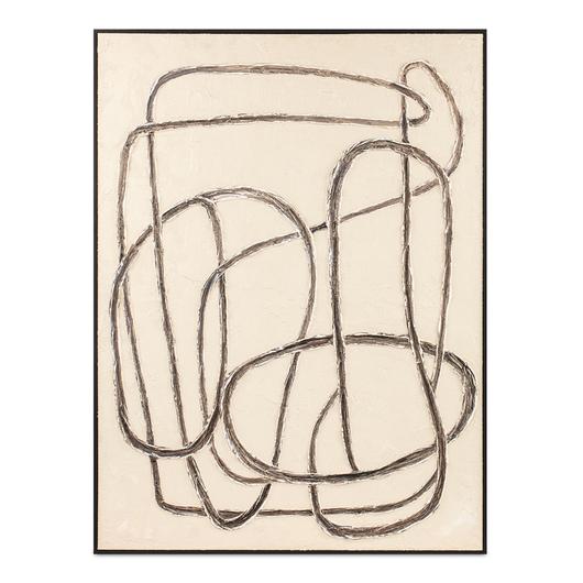 Encounters Framed Painting by Moes Home