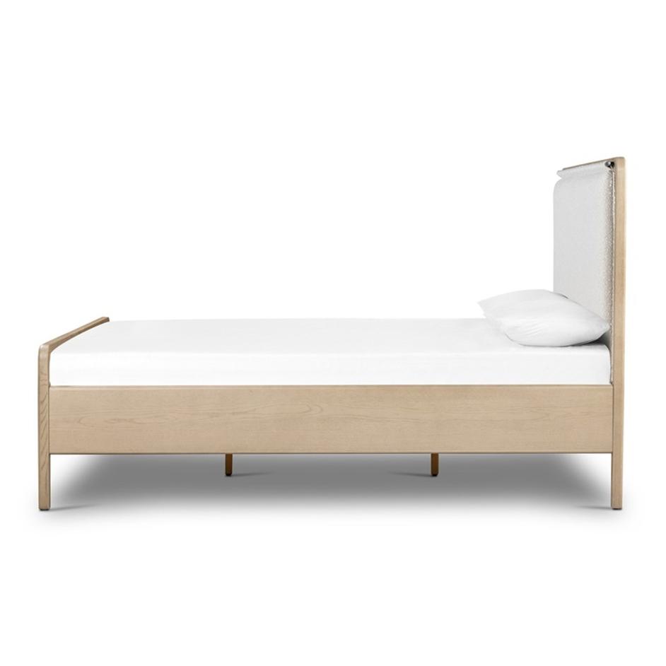 Rosedale Queen Bed - Knoll Natural by Four Hands