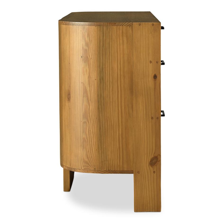 Lachlan 6 Drawer Dresser Brown by Moes Home