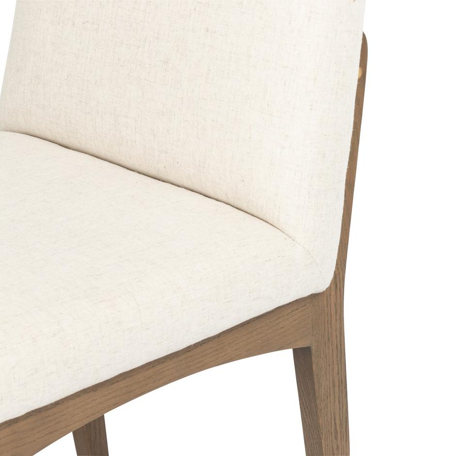 Elsie Dining Chair-Savile Flax by FOUR HANDS