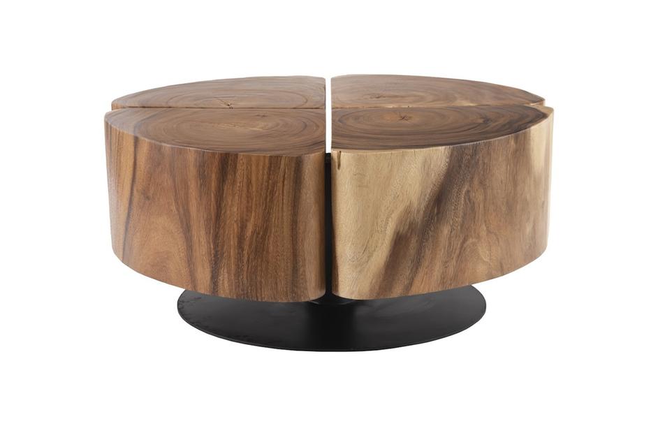 Clover Coffee Table, Natural by PHILLIPS COLLECTION