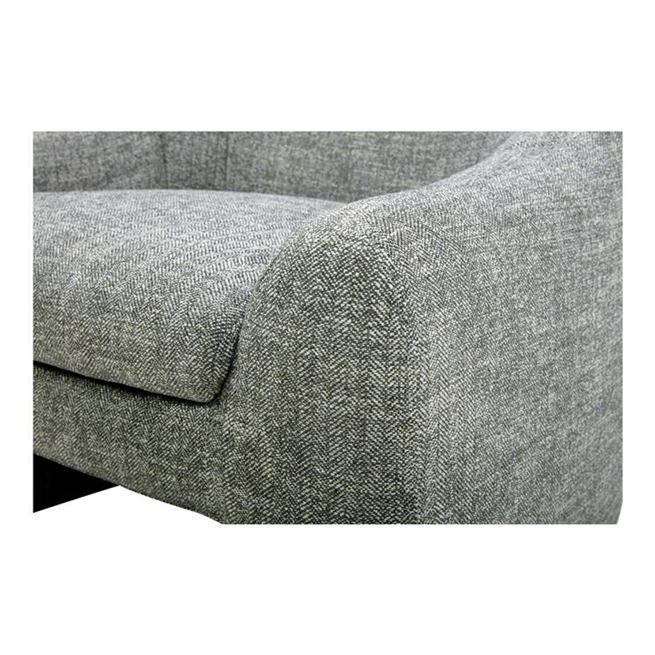 KENZIE ACCENT CHAIR SLATED MOSS by Moes Home