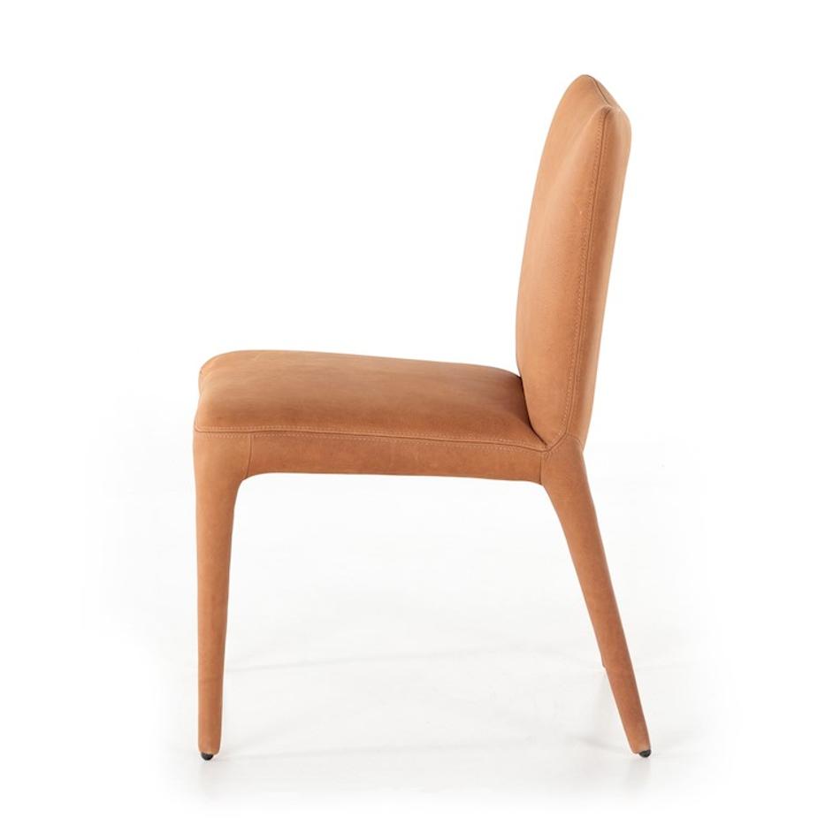 MONZA DINING CHAIR IN HERITAGE CAMEL by FOUR HANDS