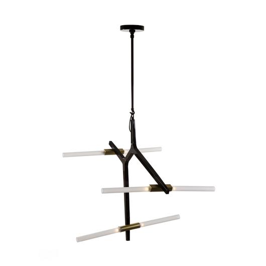 Wellford Pendant Lamp - Black by GALLA HOME