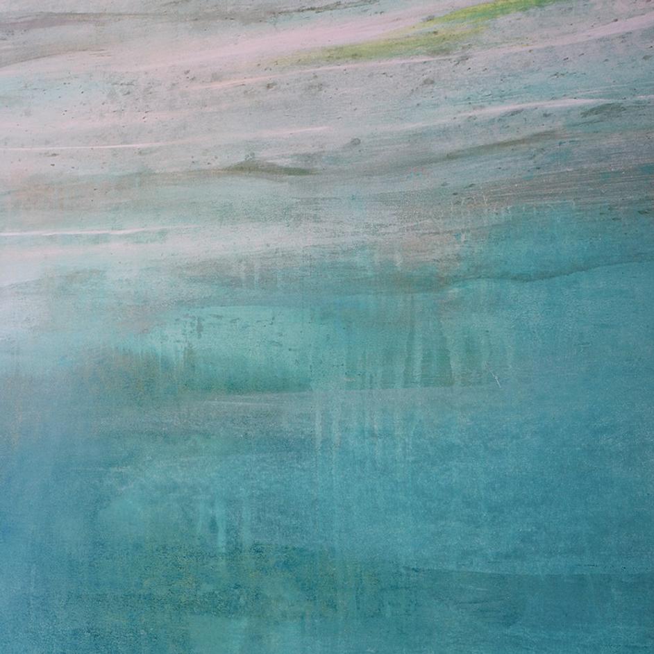 Cancun Teal Framed Print by Uttermost