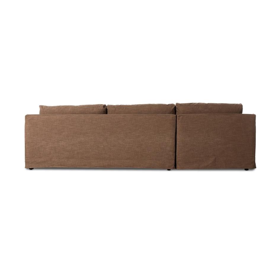 Hampton 2-Piece Slipcover Sectional by Four Hands