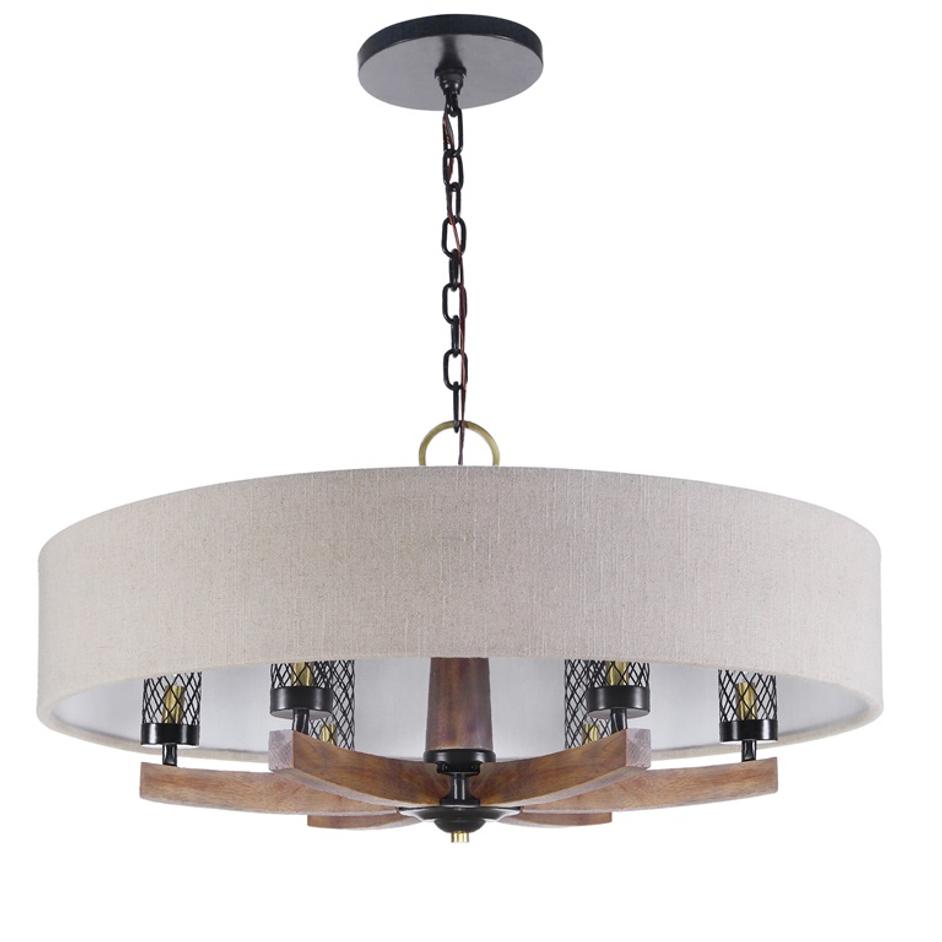 Woodall 6 Light Chandelier by Uttermost