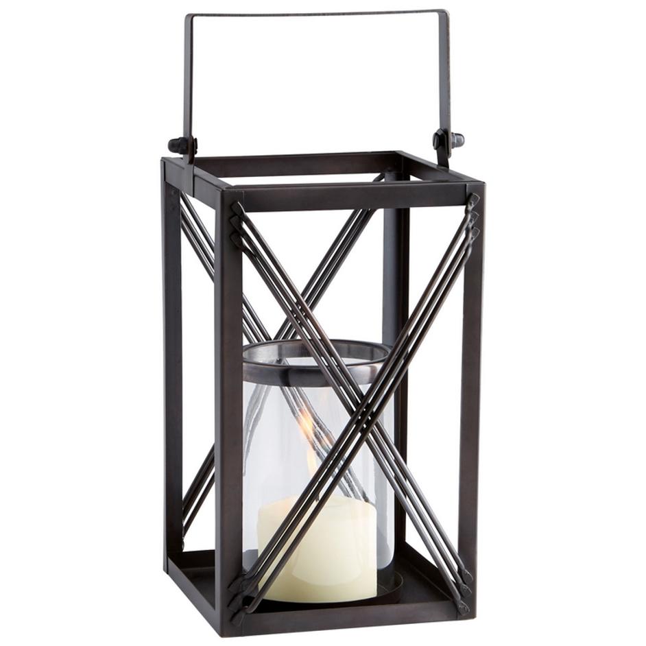 Small Ashbrook Candleholder In Dark Copper by Cyan Design