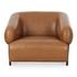Devlin Lounge Chair Tan Leather by Moes Home